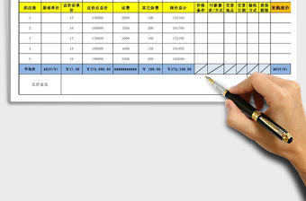 2021年采購比價(議價)記錄表