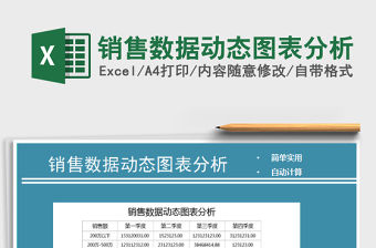 2021年銷售數據動態圖表分析