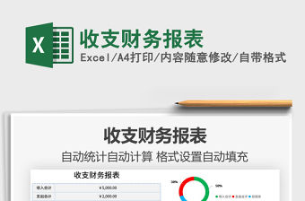 2021年收支財務報表