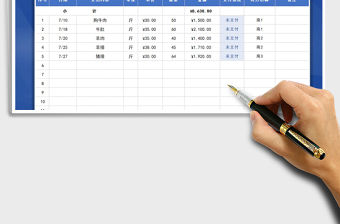 2021年公司食堂費用支出明細表