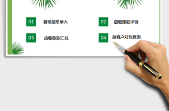 2021年應(yīng)收賬款管理系統(tǒng)（帶客戶對賬單）