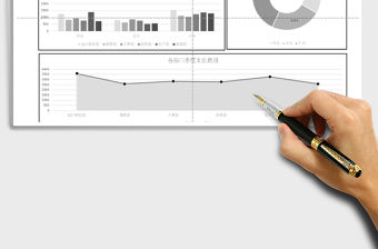 2021年公司各部門季度費用支出財務報表