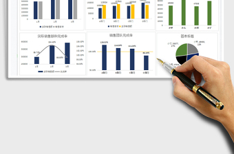 2021年销售分析季度报表数据汇总