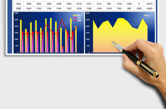 2021年收支表-图表分析