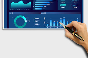 2021年電商月銷售數(shù)據(jù)看板