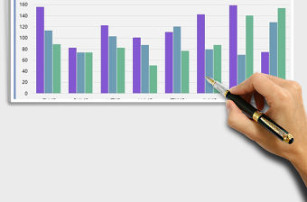 2021年部門各月份數(shù)據(jù)柱形圖