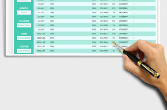 2021年專用增值稅發(fā)票（銷項(xiàng)稅額）清單