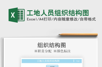 2021年工地人員組織結(jié)構(gòu)圖
