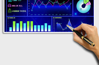 2021年銷售動(dòng)態(tài)數(shù)據(jù)可視化圖表