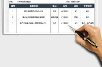 2021年拉片分鏡頭表
