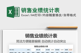 2021年銷售業(yè)績(jī)統(tǒng)計(jì)表
