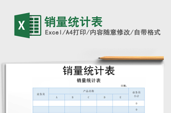 2021年銷量統(tǒng)計表