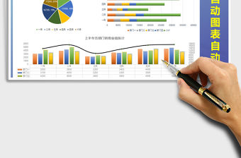 2021年半年度銷售業績統計圖表（報表，圖表）