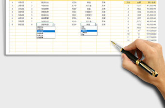2021年費(fèi)用支出明細(xì)表（財(cái)務(wù)記賬）