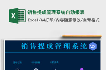 2021年銷售提成管理系統(tǒng)自動(dòng)報(bào)表