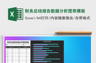 2021年財(cái)務(wù)總結(jié)報(bào)告數(shù)據(jù)分析圖表模板