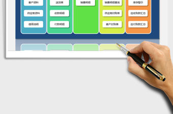 2021年經典進銷存及應收應付系統（一鍵庫存,一鍵賬單匯總）