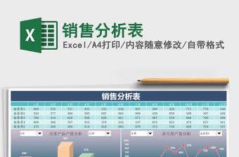 2021年銷售分析表