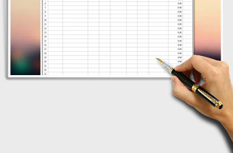 2021年財務收支明細表-日記賬