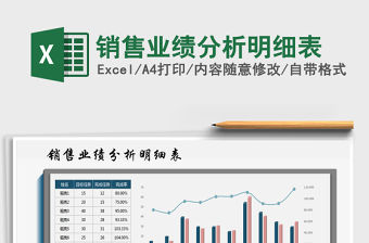 2021年銷售業(yè)績(jī)分析明細(xì)表