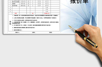 2021年報價單-項目費用預算