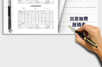 2021年賬簿憑證出差旅費報銷清單