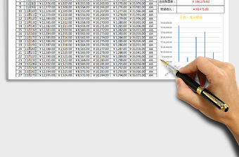 2021年11月份財務收入統計表