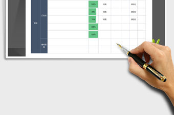 2021年周工作總結計劃表（完成百分比自動圖表）免費下載