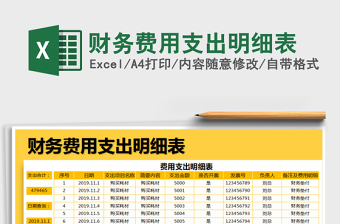 2021年財務費用支出明細表