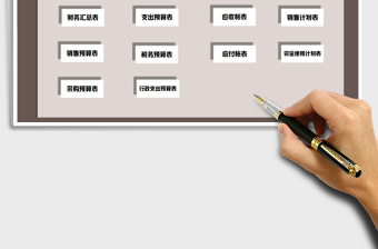 2021年財(cái)務(wù)預(yù)算系統(tǒng)--含銷(xiāo)售統(tǒng)計(jì)