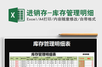 2021年進銷存-庫存管理明細