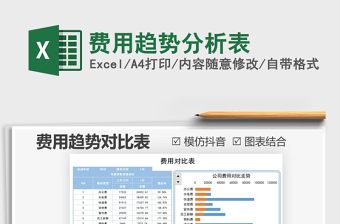 2021年費(fèi)用趨勢分析表免費(fèi)下載