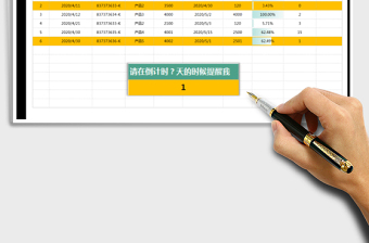 2021年生產(chǎn)計(jì)劃執(zhí)行表（自動(dòng)統(tǒng)計(jì)）