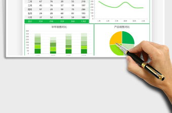2021年半年銷售總結(jié)圖表
