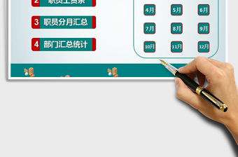 2021年全年工資管理系統