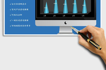 2021年系列產(chǎn)品月度智能自動分析銷售圖表