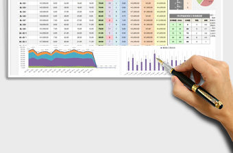 2021年月度考核成績統(tǒng)計及績效工資計算（全自動靈活設(shè)置）