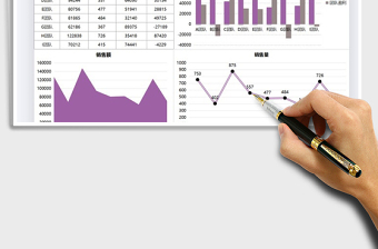 2021年銷售業(yè)績匯報(bào)圖表模板