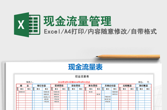 2022财务现金流量管理