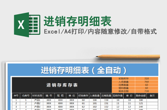 2021年進(jìn)銷存明細(xì)表