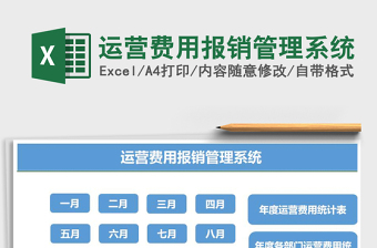 2021年運(yùn)營(yíng)費(fèi)用報(bào)銷管理系統(tǒng)