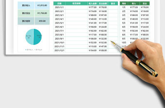 2022年收支明細表-按月統計