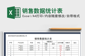 2021年銷售數(shù)據(jù)統(tǒng)計(jì)表