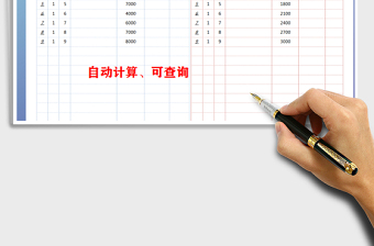 2021年收支明細(xì)表（自動計(jì)算、可查詢）