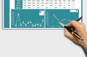 2021年中小型企業(yè)現(xiàn)金日記賬動(dòng)態(tài)圖對(duì)比