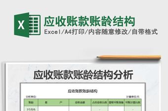 2022年應(yīng)收賬款賬齡結(jié)構(gòu)免費(fèi)下載