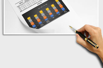 2022年堆積柱形圖 無限極產品一線城市銷量情況免費下載