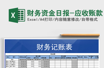 2021年財(cái)務(wù)資金日?qǐng)?bào)-應(yīng)收賬款