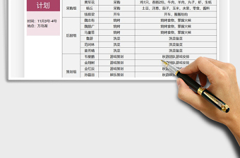 2021年秋游計(jì)劃安排表