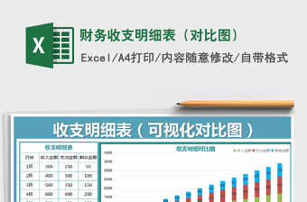 2021年財(cái)務(wù)收支明細(xì)表（對(duì)比圖）